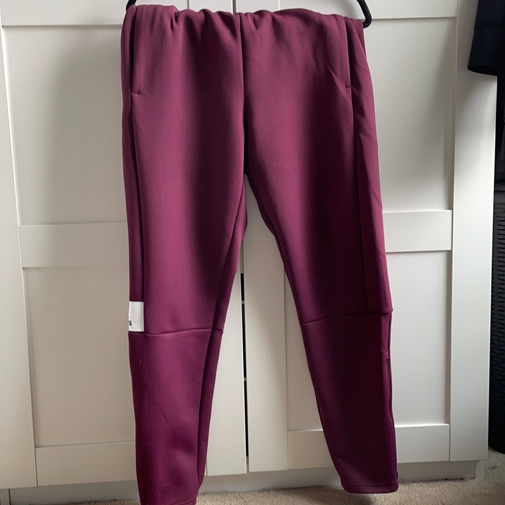 Maroon ADIDAS Sweats